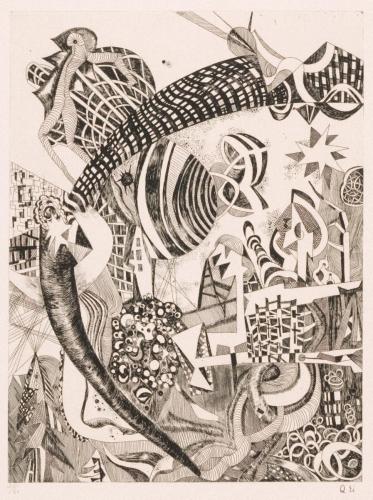 版画集『瑛九・銅版画 SCALE I』 16 いじわる