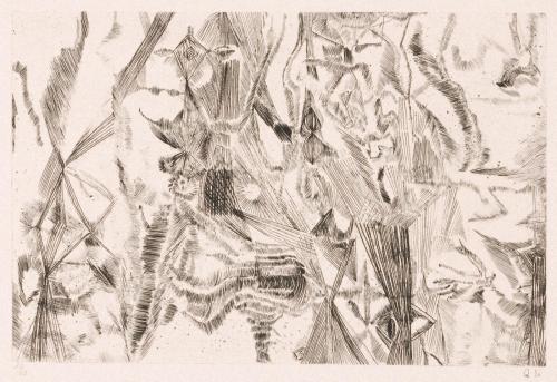 版画集『瑛九・銅版画 SCALE I』 21 たたかい