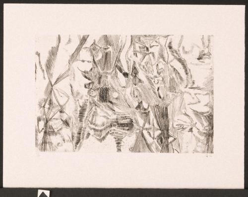 版画集『瑛九・銅版画 SCALE I』 21 たたかい