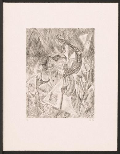版画集『瑛九・銅版画 SCALE II』 32 影
