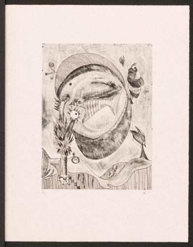 版画集『瑛九・銅版画 SCALE II』 36 朝