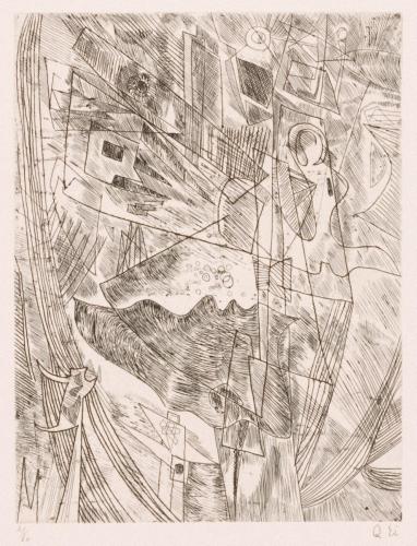 版画集『瑛九・銅版画 SCALE II』 39 空
