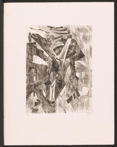 版画集『瑛九・銅版画 SCALE II』40 建設