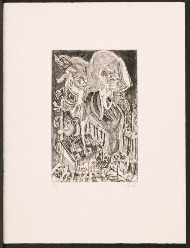 版画集『瑛九・銅版画 SCALE III』 11 無我