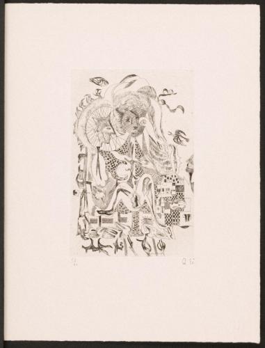 版画集『瑛九・銅版画 SCALE III』 12 おさな児 A