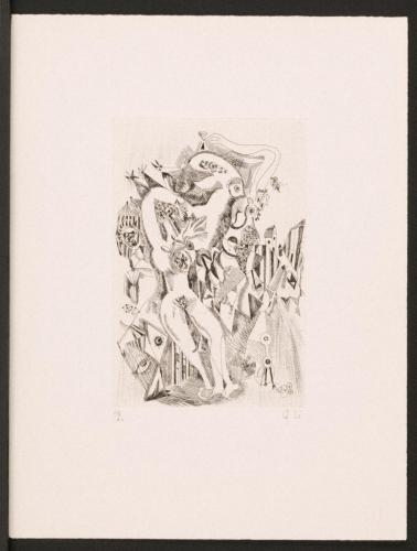 版画集『瑛九・銅版画 SCALE III』 18 鳥の精