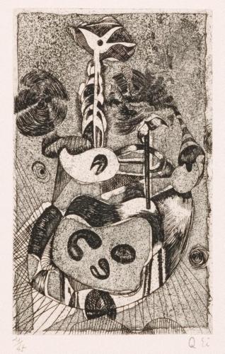 版画集『瑛九・銅版画 SCALE III』 19 夢