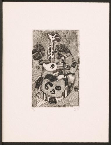 版画集『瑛九・銅版画 SCALE III』 19 夢