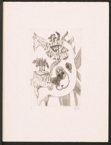 版画集『瑛九・銅版画 SCALE III』 24 おさな児