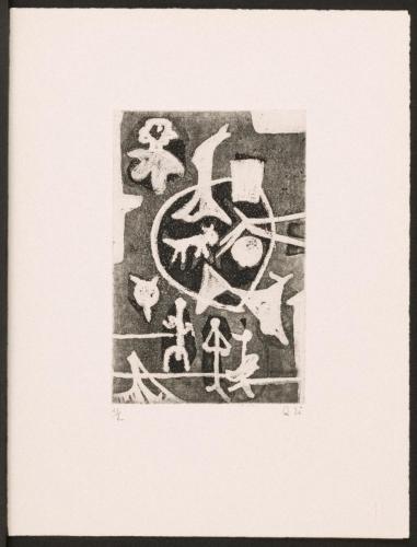 版画集『瑛九・銅版画 SCALE III』 27 遊園地