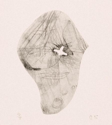 版画集『瑛九・銅版画 SCALE III』 32 星