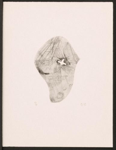 版画集『瑛九・銅版画 SCALE III』 32 星