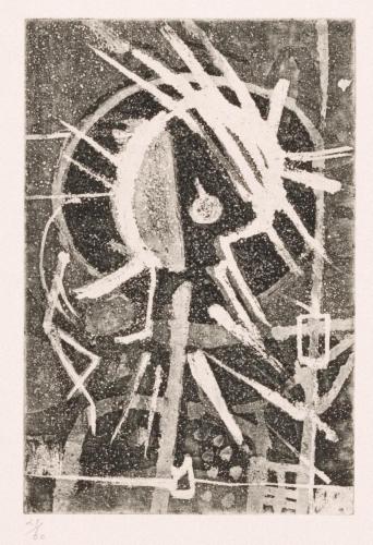 版画集『瑛九・銅版画 SCALE III』 38 駄々っ子