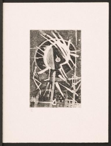 版画集『瑛九・銅版画 SCALE III』 38 駄々っ子