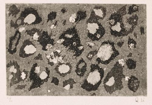 版画集『瑛九・銅版画 SCALE III』 39 雪の思い出