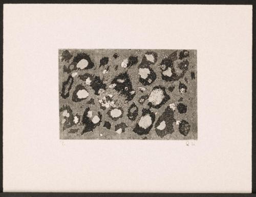 版画集『瑛九・銅版画 SCALE III』 39 雪の思い出