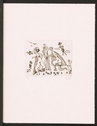 版画集『瑛九・銅版画 SCALE IV』 3 カーニバル