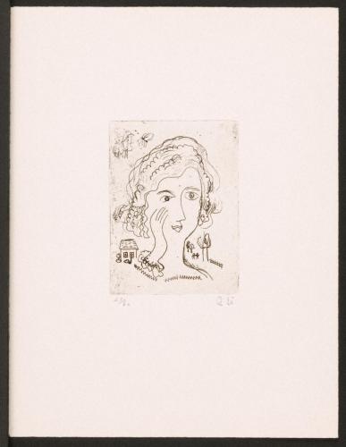 版画集『瑛九・銅版画 SCALE IV』 4 春