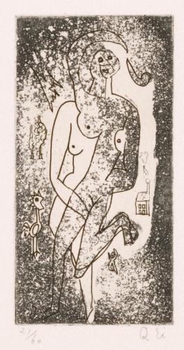 版画集『瑛九・銅版画 SCALE IV』 9 よろこび