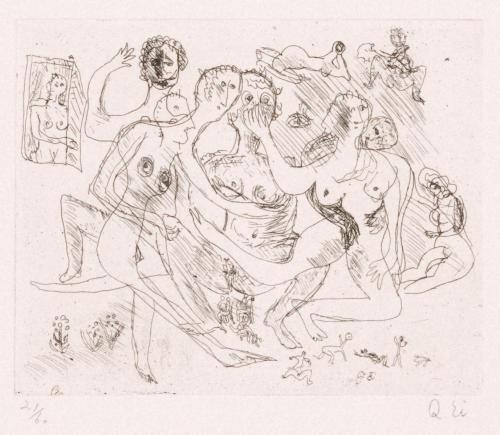 版画集『瑛九・銅版画 SCALE IV』 12 仲間たち