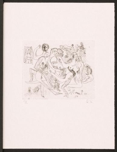 版画集『瑛九・銅版画 SCALE IV』 12 仲間たち