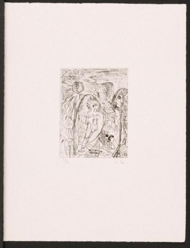 版画集『瑛九・銅版画 SCALE IV』 17 想い