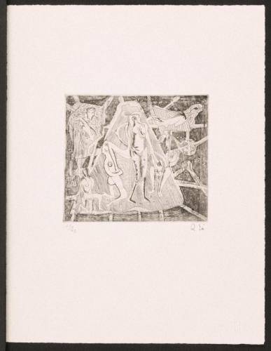 版画集『瑛九・銅版画 SCALE IV』 20 アクロバット