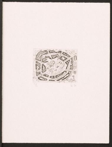 版画集『瑛九・銅版画 SCALE IV』 25 公園