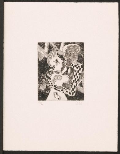 版画集『瑛九・銅版画 SCALE IV』 32 愛情