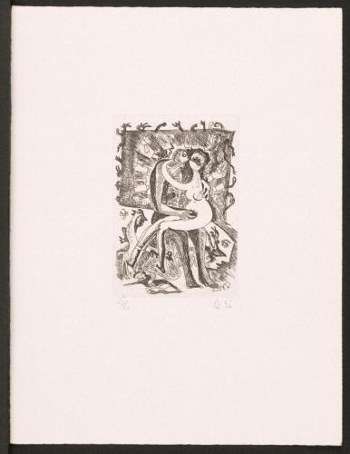 版画集『瑛九・銅版画 SCALE IV』 34 スクリーン