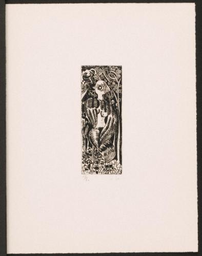 版画集『瑛九・銅版画 SCALE IV』 41 少女の夢