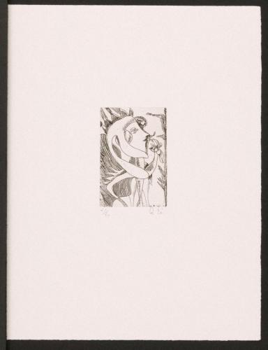 版画集『瑛九・銅版画 SCALE IV』 51 祈り