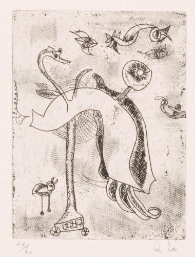 版画集『瑛九・銅版画 SCALE V』 20 会話