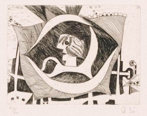 版画集『瑛九・銅版画 SCALE V』 24 おどろき