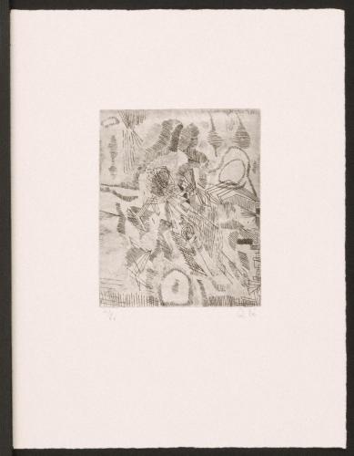 版画集『瑛九・銅版画 SCALE V』 55 風景 B