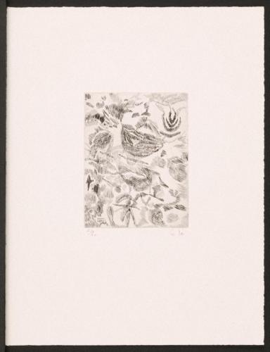 版画集『瑛九・銅版画 SCALE V』 59 流れる