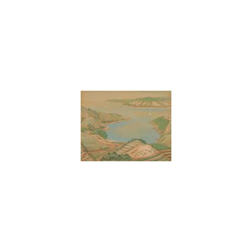 紀伊百景画帖「下津港」