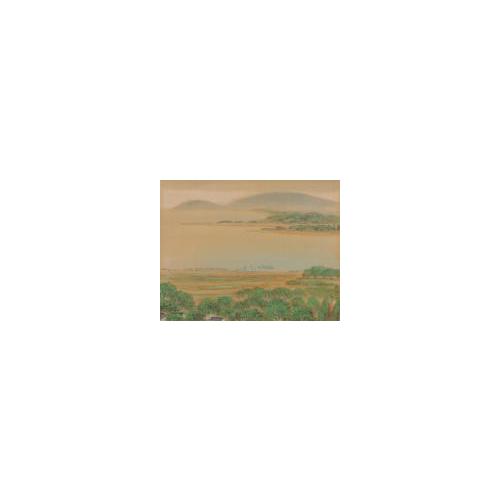 紀伊百景画帖「御坊川口」