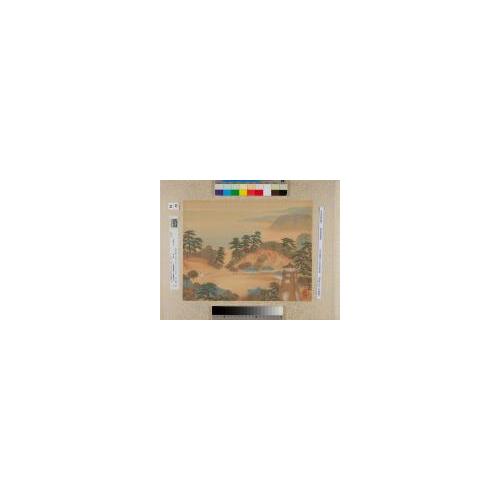 紀伊百景画帖「千里濱観音境内」