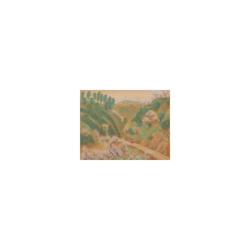 紀伊百景画帖「新庄峠」
