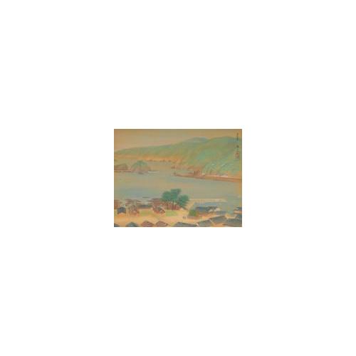 紀伊百景画帖「見老津」