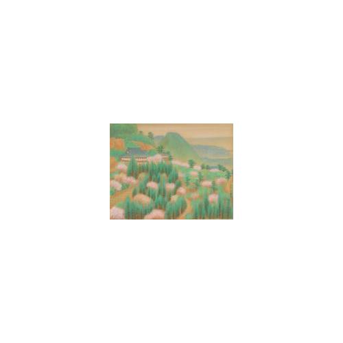 紀伊百景画帖「西向重疊山」