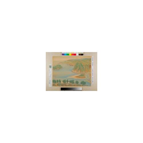 紀伊百景画帖「周参見港」