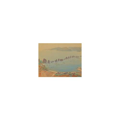 紀伊百景画帖「橋杭」