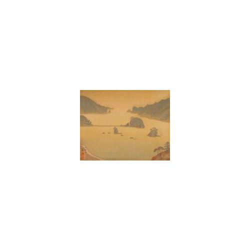 紀伊百景画帖　「浦神湾」