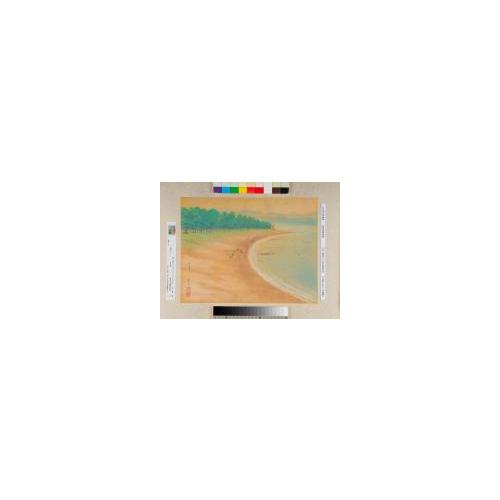 紀伊百景画帖「扇ヶ濱」