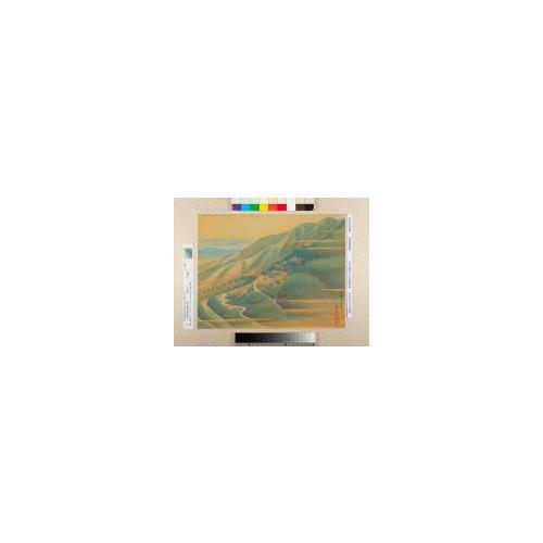 紀伊百景画帖「那智山全景」