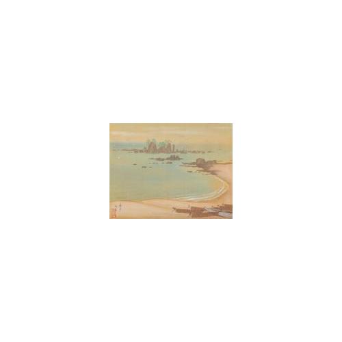 紀伊百景画帖「三輪嵜」