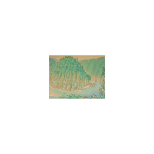 紀伊百景画帖「瀞峡蓬莱山」