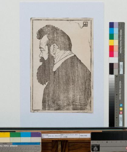 画家フェルディナント・ホドラーの肖像